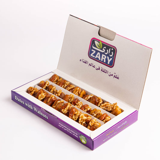 Zary Dates with Walnuts – Heart-Healthy, Fiber-Rich Snack