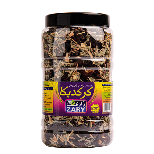 Zary's Karkadika Herbal Drink – 250g Jar of Natural Wellness
