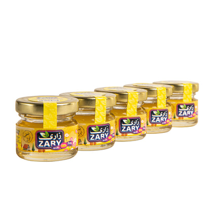 Zary's Natural Honey – 25g Glass Jar for Pure Sweetness