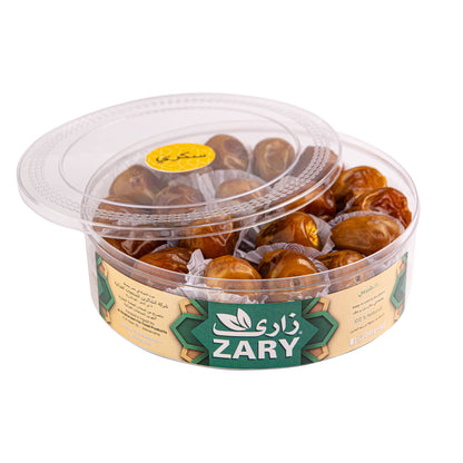 Zary's Sukkary Dates – 600g Acrylic Box for Skin & Digestion